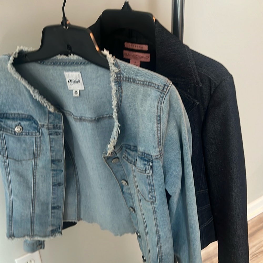 Jean jacket and blazer